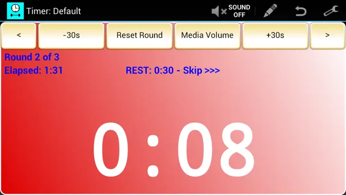 Workout Timer (Free) android App screenshot 0