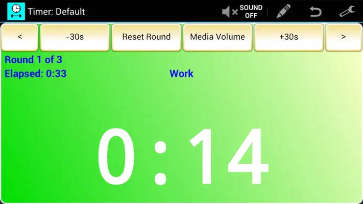 Workout Timer (Free) android App screenshot 1